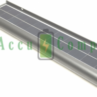 Solar LED reclamebord lamp 60 cm met bewegingssensor