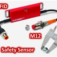 mini veiligheidssensor met RFID transpondertechnologie van Euchner