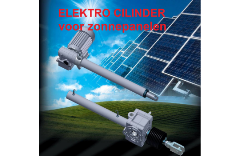 MecVel ElektroCilinder voor zonnepanelen
