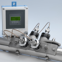 De Prosonic Flow W 400 clamp-on ultrasone vloeistofflowmeter