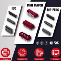 New full range of IDC, Dip Plug and Mini Match connectors