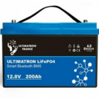 Ultimatron LiFePO4 12V 200Ah Smart BMS accu