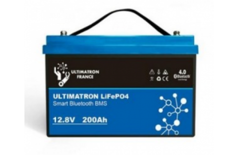 Ultimatron LiFePO4 12V 200Ah Smart BMS accu