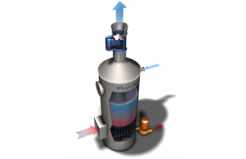 Rookgascondensor van Thermal Energy