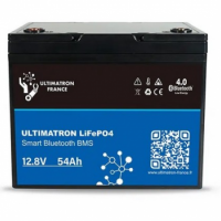 Ultimatron LiFePO4 12V 54Ah Smart BMS accu
