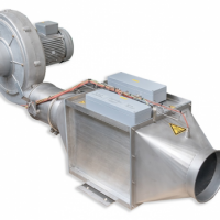 ATEX process heater voor gas- of stofexplosiegevaarlijke zones