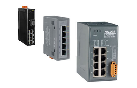 Ethernet switches van ICP-DAS 