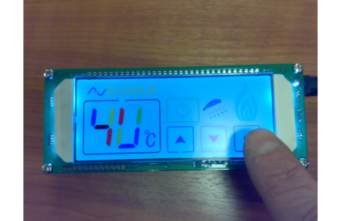 FS-LCD with robust touch option