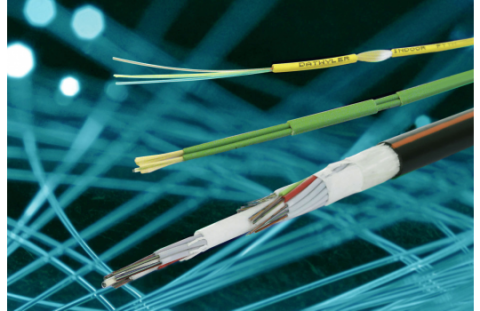 singlemode vezels G.652.D (BLO) en ITU-T G.657.A2 van Dätwyler als standaard FO indoor kabels