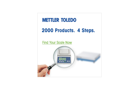 EasyFinder online productselectietool van Mettler Toledo (2)