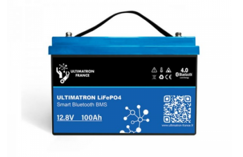 Ultimatron LiFePO4 12V 100Ah Smart BMS accu