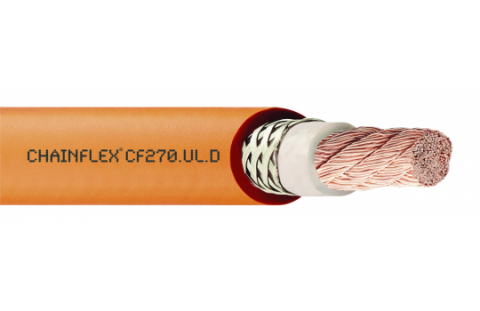 chainflex-CF270.UL.D enkeladerige PU-kabel van igus