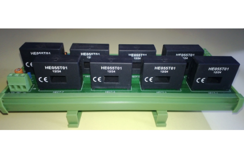 acht kanaals DC current sensor voor solar applicaties van Electrohm