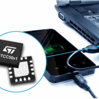 STM chip voor opladen via USB