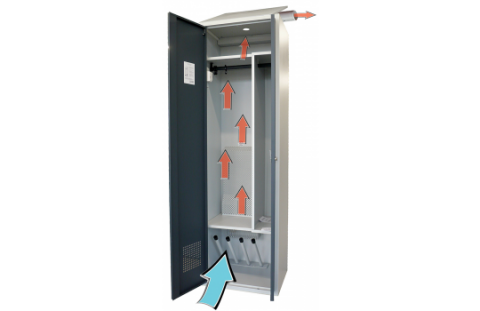Algeco drying locker