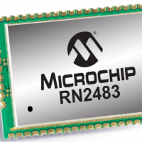 Microchip RN2483 LoRa transceiver module