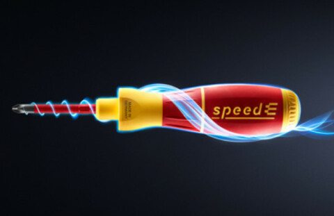 's werelds eerste E-schroevendraaier van Wiha: speedE®.