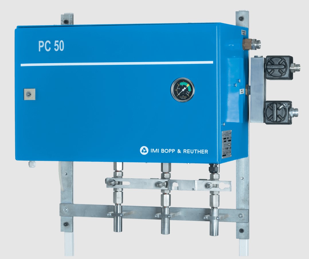 Vervang de Bopp & Reuther PC53 Pneumatic Control Unit op tijd voor de ...