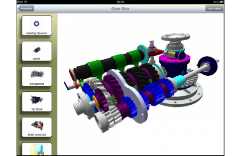 3D CAD-viewer van PTC