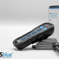 Remote control Set ICARUS blue® TM600 + R820