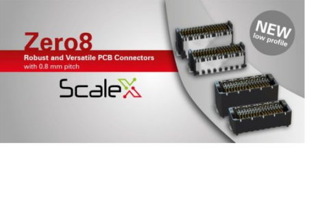 Zero8 SMT Connector now available in Mid-Profile and Low-Profile Types