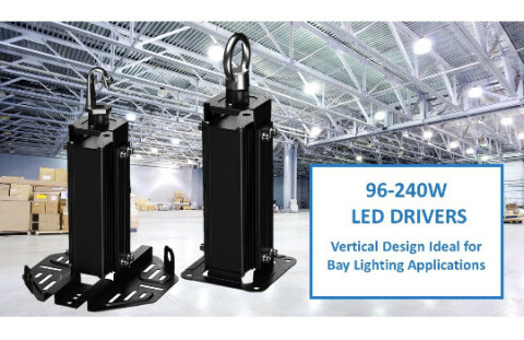 Vertical design LED drivers