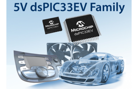 Microchip dsPIC33EV-serie 5 V