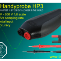 TiePie engineering Handyprobe HP3 USB oscilloscope