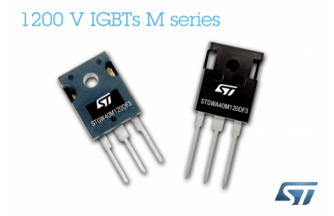 De nieuwe serie IGBT's van STMicroelectronics