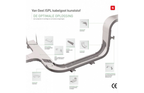 ISPL kabelgoot in grijs PVC van Legrand