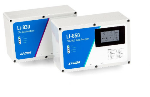 LI-COR LI830/850 serie analyzers