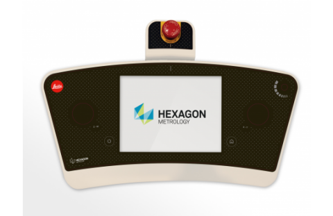 jogbox bedieningspaneel van Hexagon Metrology