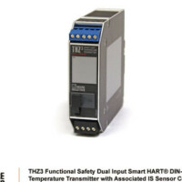 THZ3 Functional Safety Dual Input Smart/Hart transmitter met Associated IS Connections