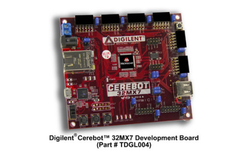 Microchip microcontroller development kit